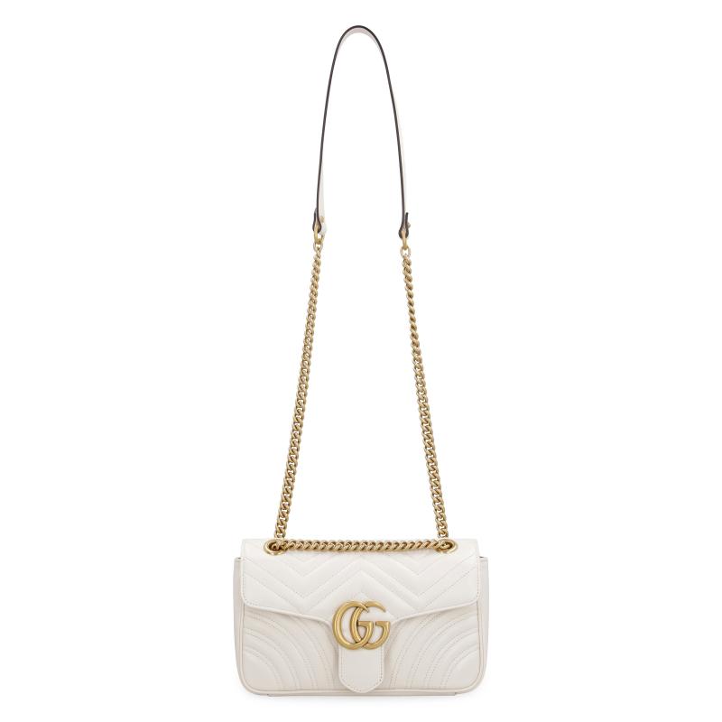 GUCCI women's messenger bag WHITE 443497DTDIT9022