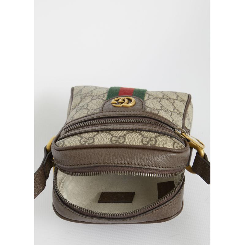 GUCCI men's messenger bag LIGHT BROWN 59812796IWT8745