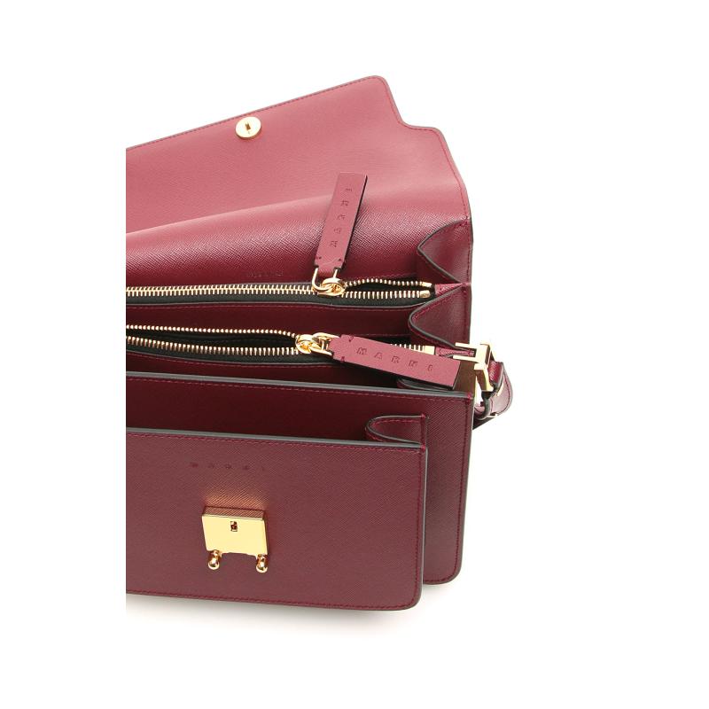 MARNI women's shoulder bag CLARET SBMPN09NO1LV520ZR82N