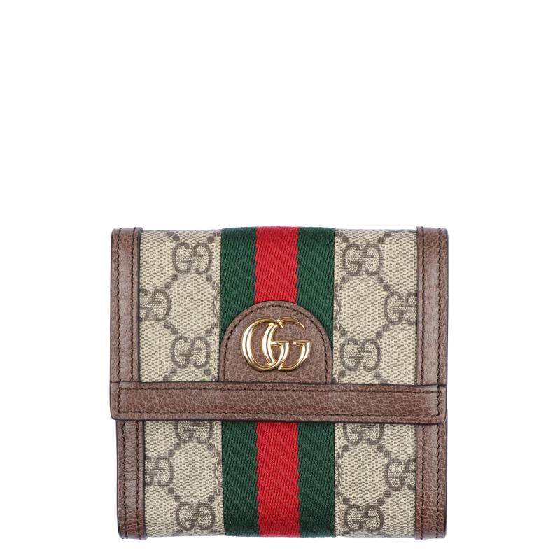 GUCCI women's wallet BROWN 52317396IWG8745