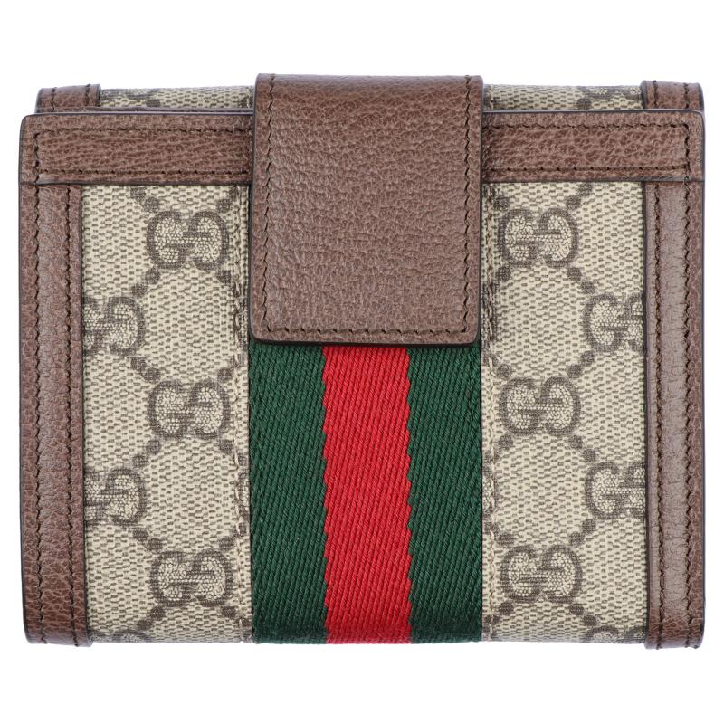 GUCCI women's wallet BROWN 52317396IWG8745