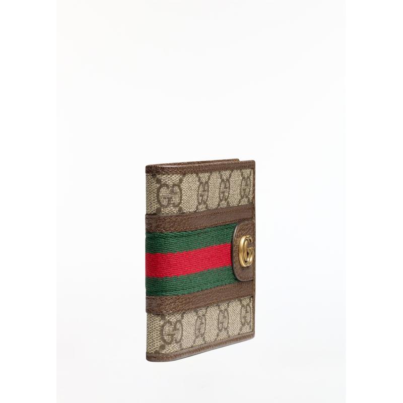 GUCCI men's wallet BROWN 59760696IWT8745