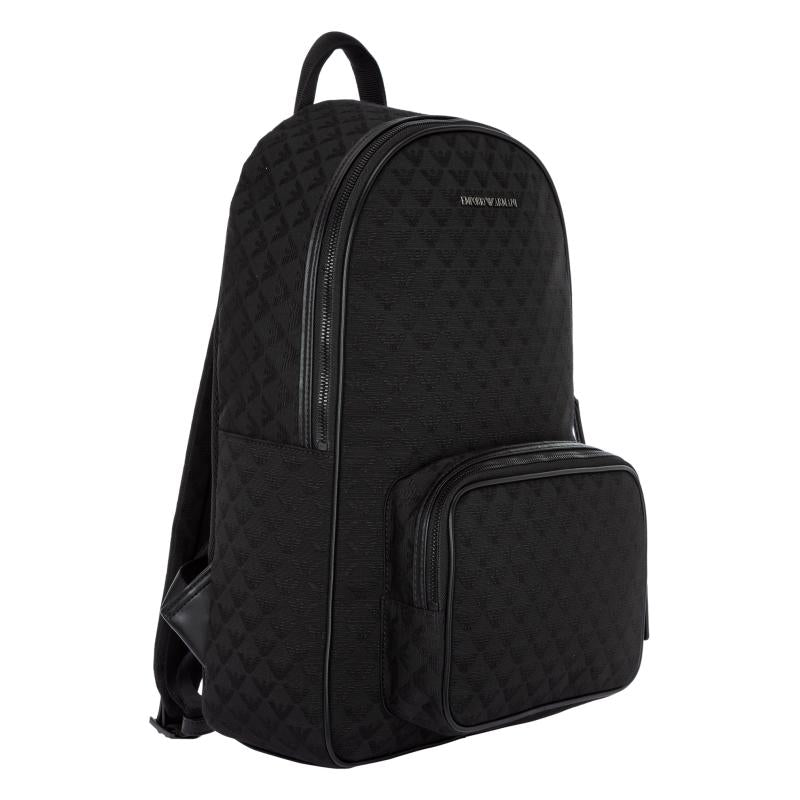 EMPORIO ARMANI men's backpack BLACK Y4O315Y022V81336