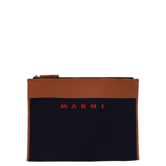 MARNI men's cosmetic bag BLACK PHMQ0007A0P4602ZO195