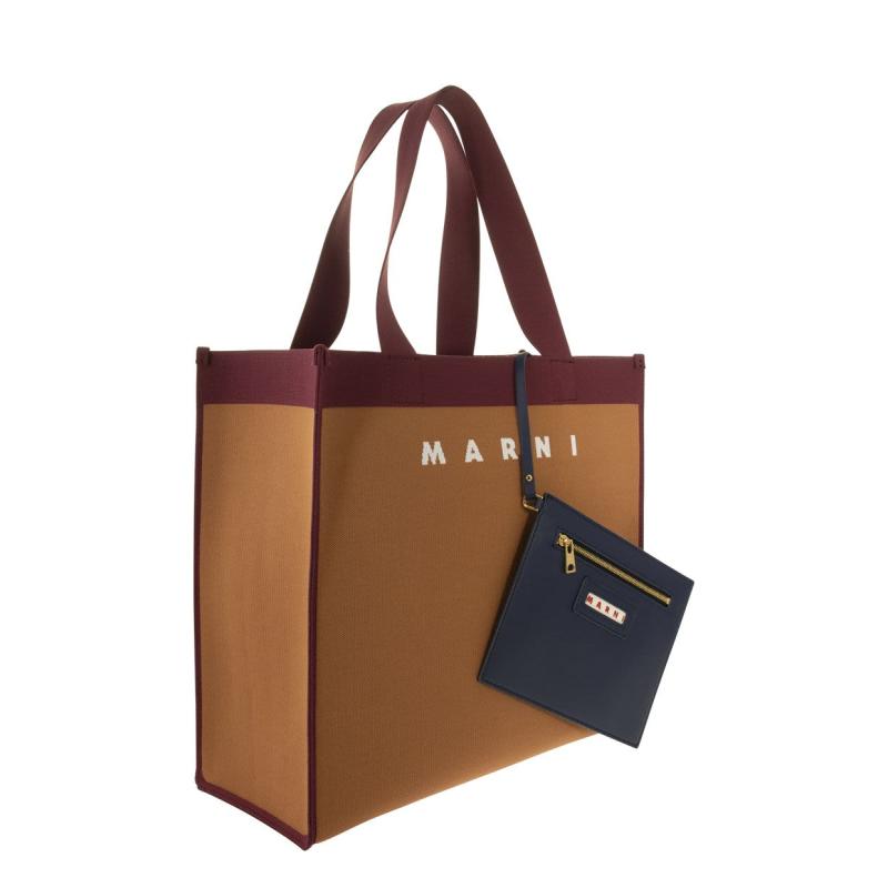 MARNI women's handbag BROWN SHMP0076A2P4602ZO196