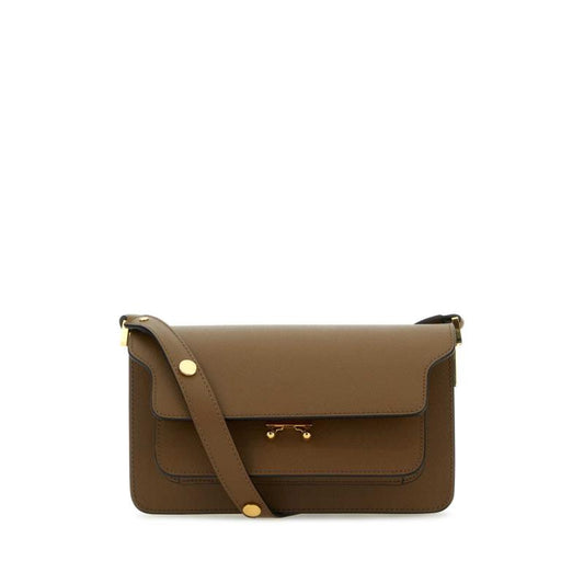 MARNI women's messenger bag BROWN SBMP0121U0LV520ZM28N