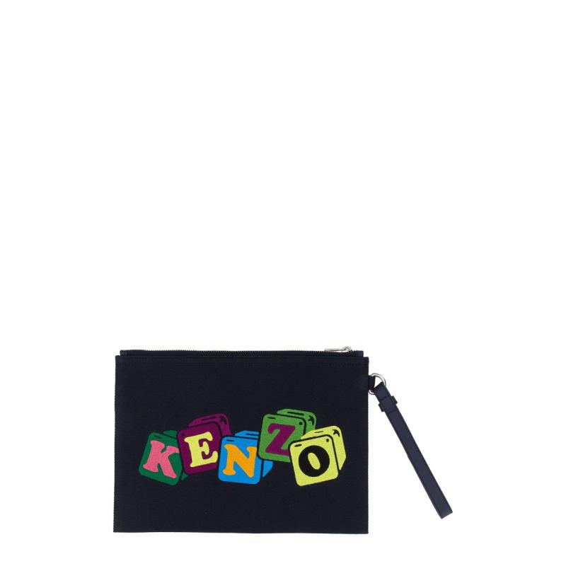 KENZO men's clutch BLACK FD55PM902F3476