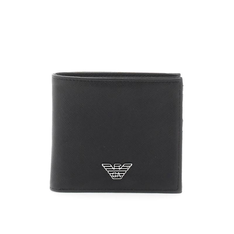 EMPORIO ARMANI men's wallet BLACK Y4R168Y138E81072