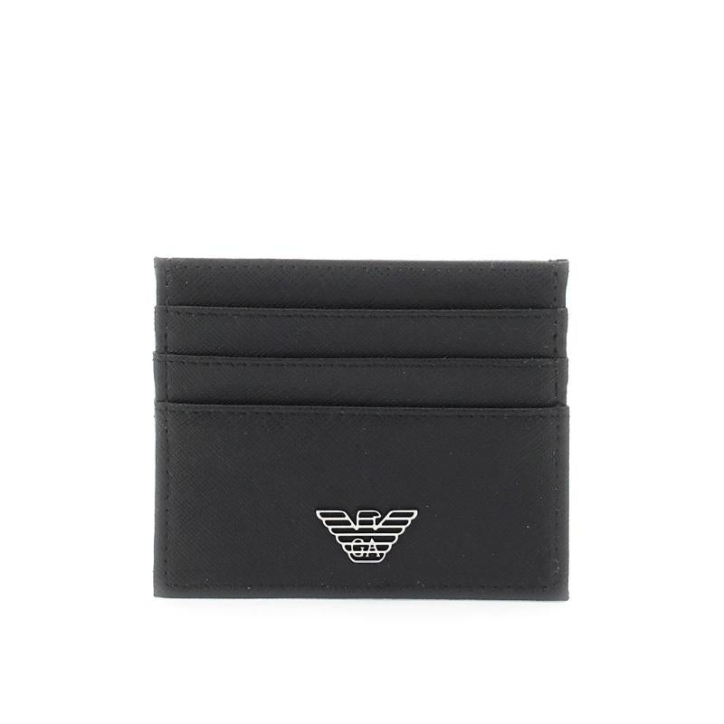 EMPORIO ARMANI men's wallet BLACK Y4R173Y138E81072