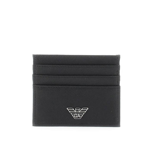 EMPORIO ARMANI men's wallet BLACK Y4R173Y138E81072