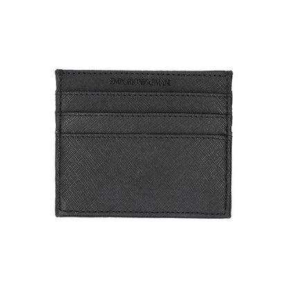 EMPORIO ARMANI men's wallet BLACK Y4R173Y138E81072