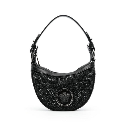 VERSACE women's shoulder bag BLACK 10098191A064871B00E