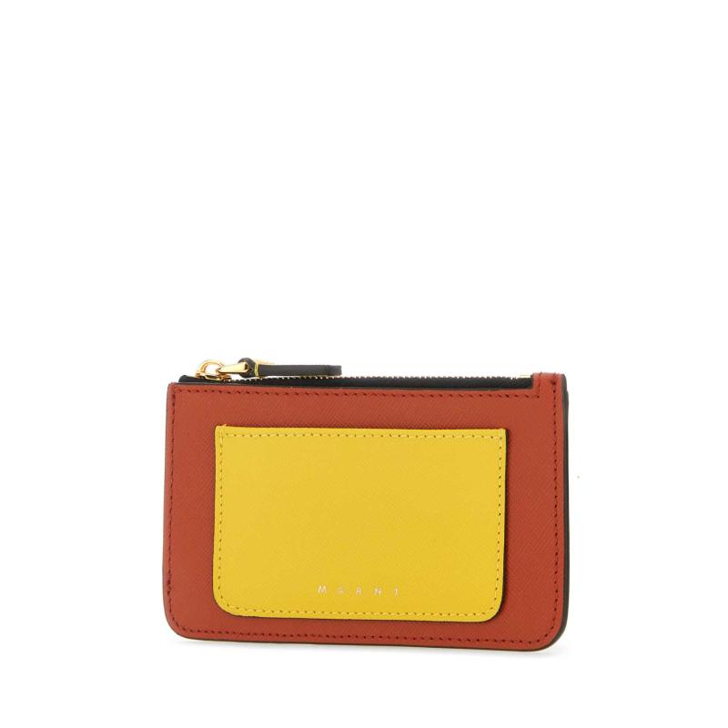 MARNI women's wallet YELLOW PFMO0025U2LV520Z619M