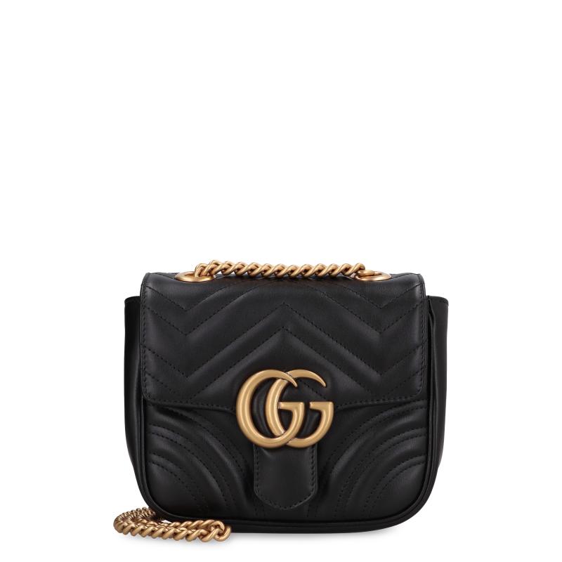 GUCCI women's messenger bag BLACK 739682AABZC1000