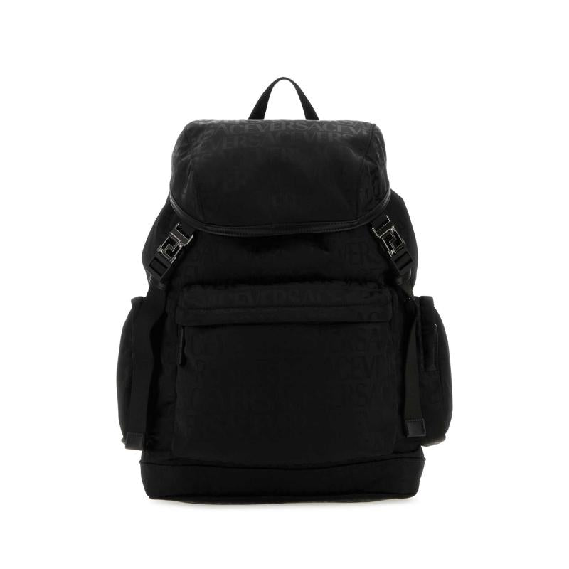 VERSACE men's backpack BLACK 10096931A070401B00E