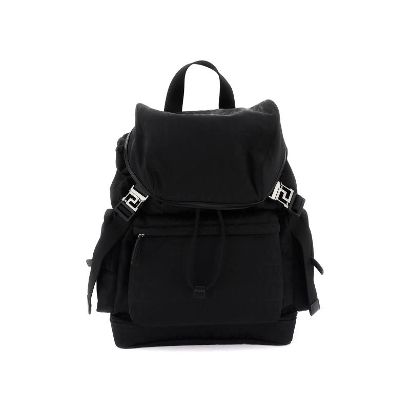 VERSACE men's backpack BLACK 10096931A070401B00E