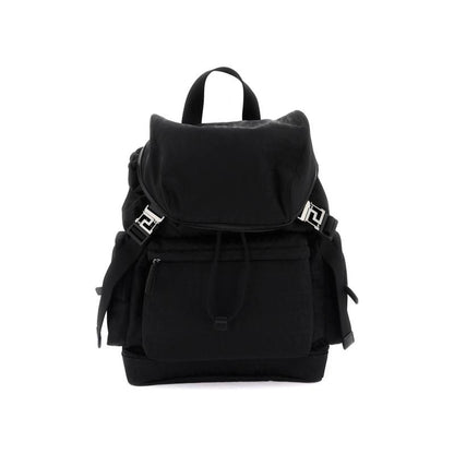 VERSACE men's backpack BLACK 10096931A070401B00E