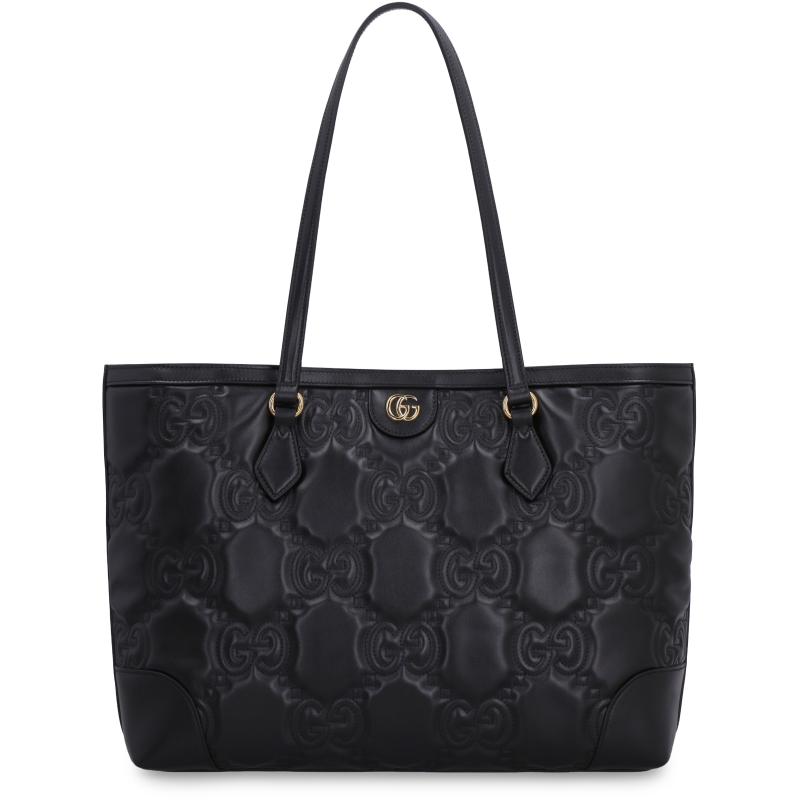 GUCCI women's handbag BLACK 631685UM8IG1000