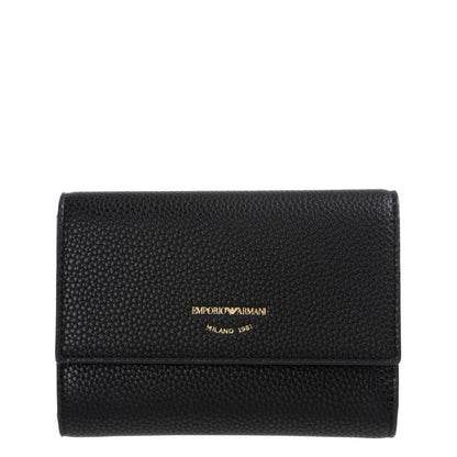 EMPORIO ARMANI women's wallet BLACK Y3H326YVZ7B80001