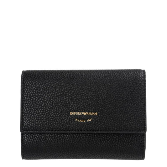 EMPORIO ARMANI women's wallet BLACK Y3H326YVZ7B80001