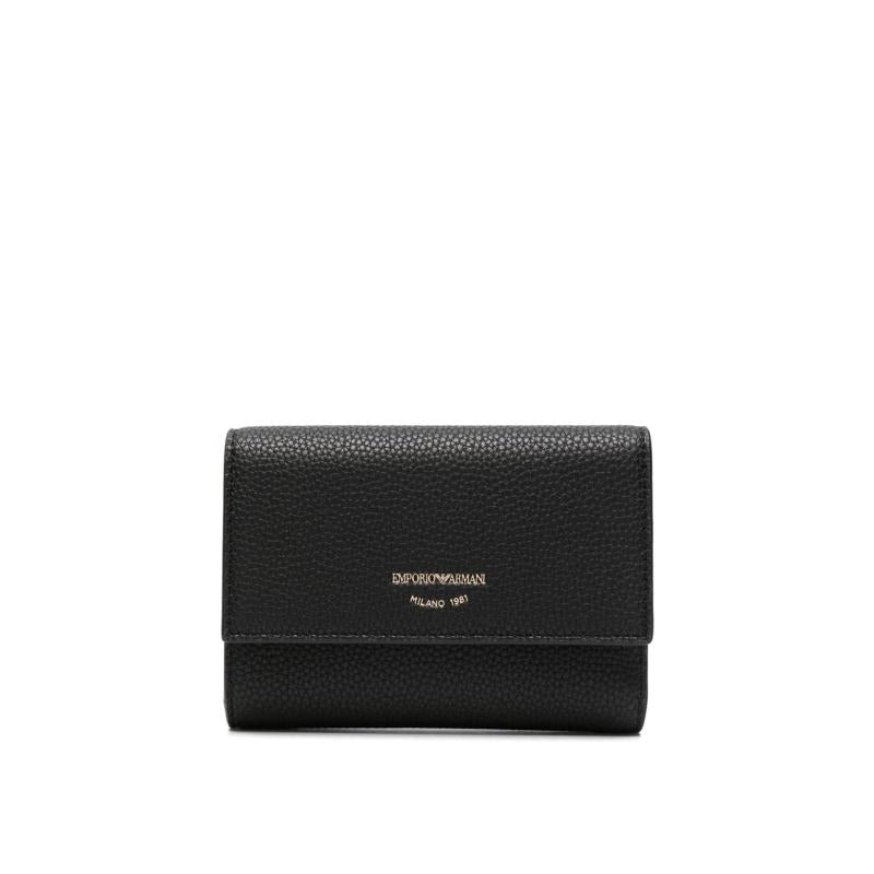 EMPORIO ARMANI women's wallet BLACK Y3H326YVZ7B80001