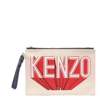 KENZO women's clutch WHITE FD65PM902F4403