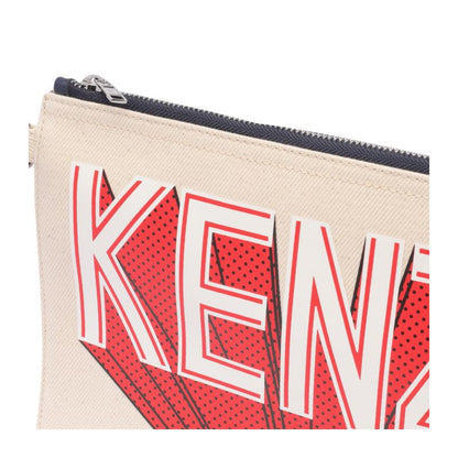 KENZO women's clutch WHITE FD65PM902F4403