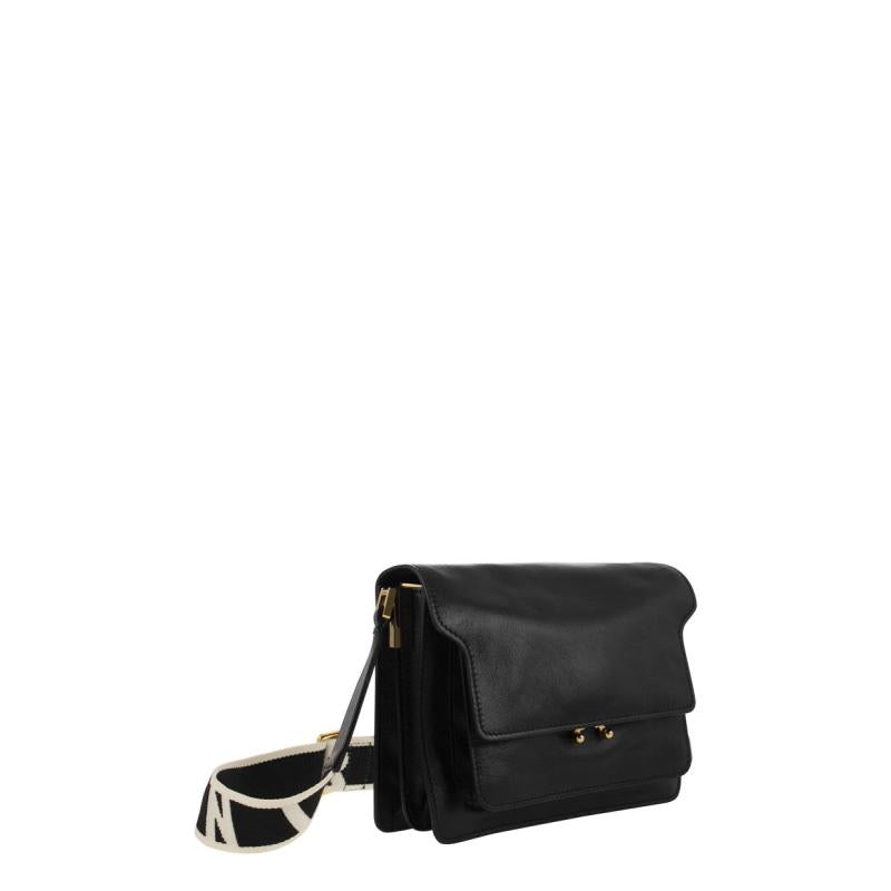 MARNI women's messenger bag BLACK SBMP0103Q5P264400N99