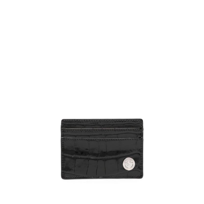 VERSACE men's wallet BLACK DPN24671A087111B00P