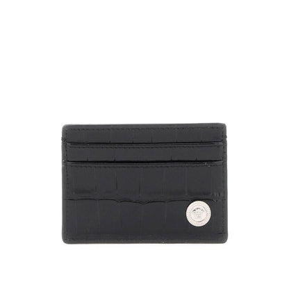 VERSACE men's wallet BLACK DPN24671A087111B00P