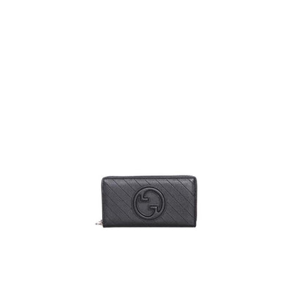 GUCCI women's wallet BLACK 760312AACP71000