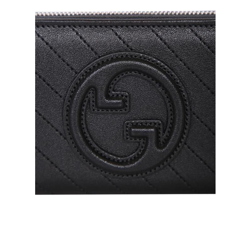 GUCCI women's wallet BLACK 760312AACP71000