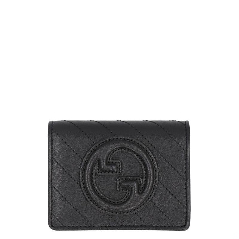 GUCCI women's wallet BLACK 760317AACP71000