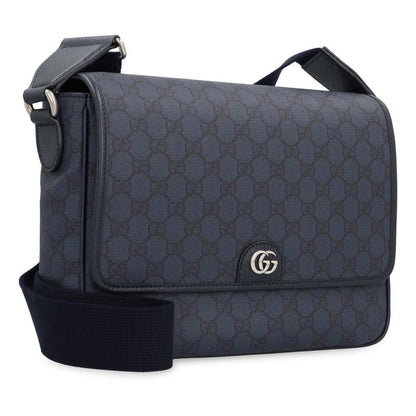 GUCCI men's messenger bag BLACK 761741FACJY8441