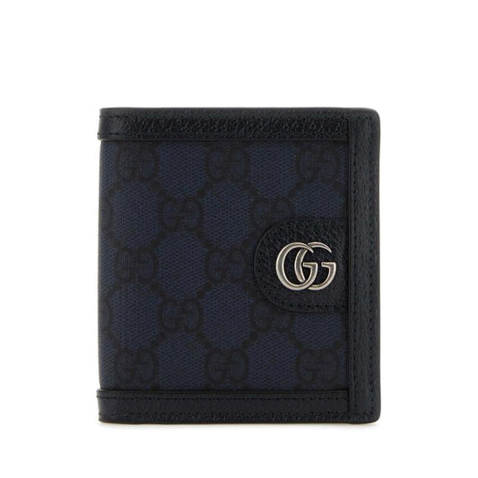 GUCCI men's wallet BLACK 732016UULBN4055