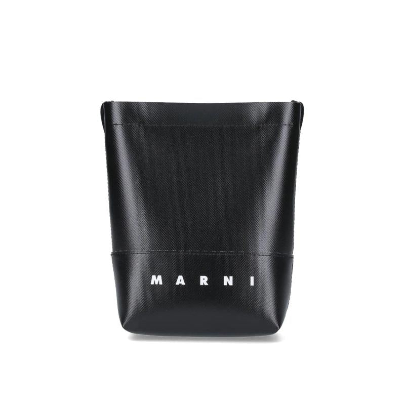 MARNI men's messenger bag BLACK SBMQ0068A0P576900N99