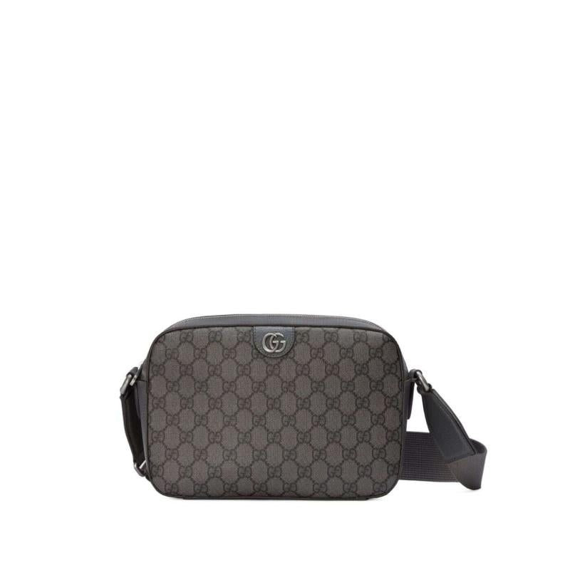 GUCCI men's shoulder bag BLACK 767190UULHK1244