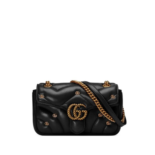 GUCCI women's messenger bag BLACK 443497AACPG1000