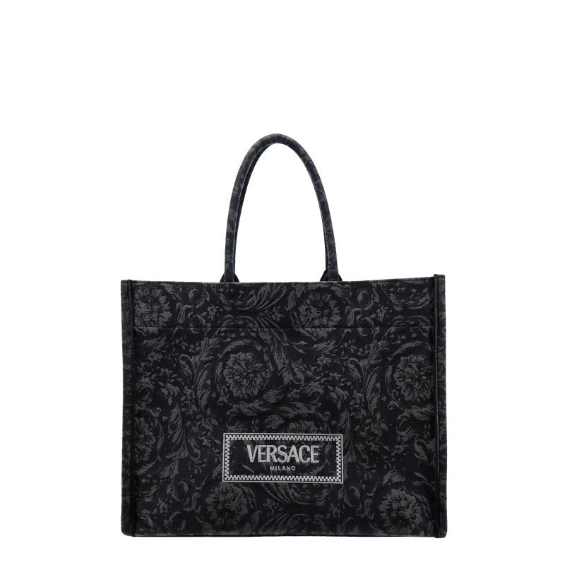 VERSACE men's handbags BLACK 10131521A097412BM0V