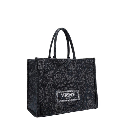 VERSACE men's handbags BLACK 10131521A097412BM0V