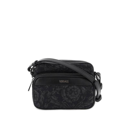 VERSACE men's shoulder bag BLACK 10128561A093212BM0E