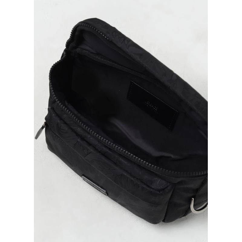 VERSACE men's messenger bag BLACK 10113721A087051B00E