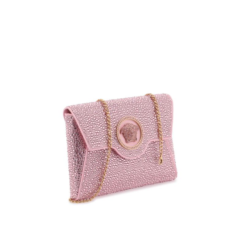 VERSACE women's clutch PINK 10030181A064871P88V