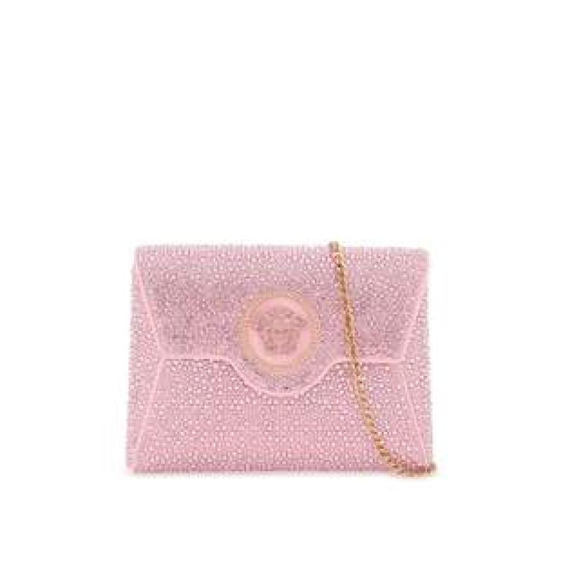 VERSACE women's clutch PINK 10030181A064871P88V