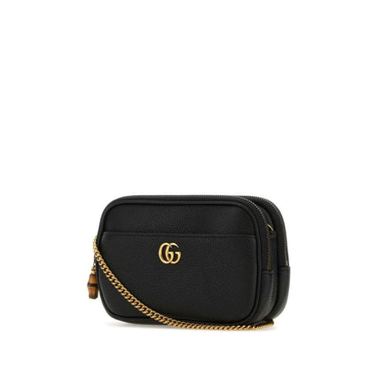 GUCCI women's shoulder bag BLACK 772778AABXM1000