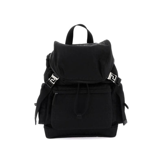 VERSACE men's backpack BLACK 10096931A087051B00E