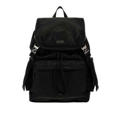 VERSACE men's backpack BLACK 10096931A087051B00E