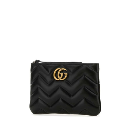 GUCCI women's shoulder bag BLACK 777255AAC741000