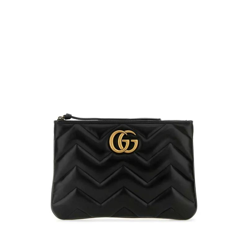 GUCCI women's shoulder bag BLACK 777255AAC741000