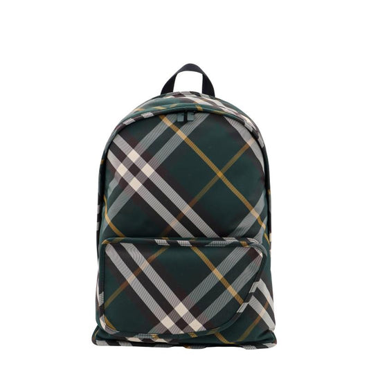 BURBERRY men's backpack GREEN 8080679B8636